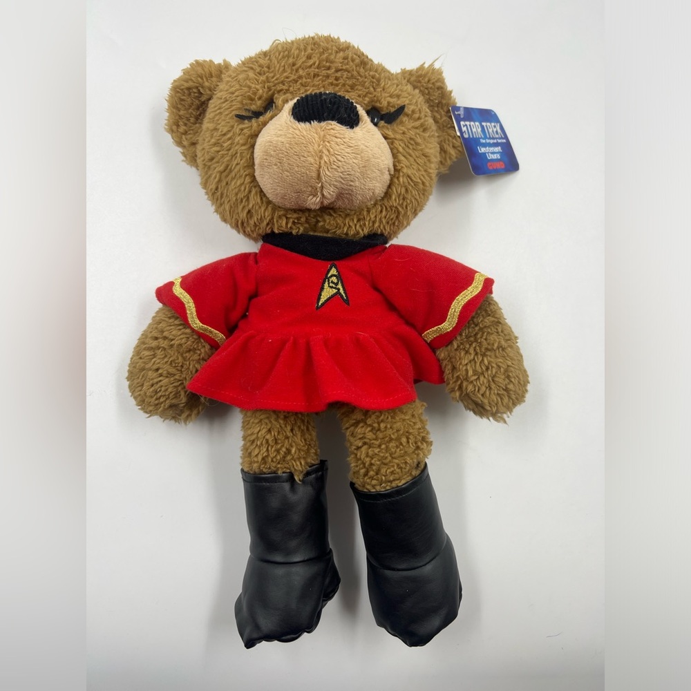 Gund Star Trek Lieutenant Uhura Plush Toy Bear 14 Inch With Tag